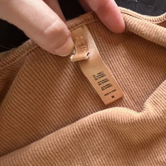 SKIMS Tan Maxi Dress Spaghetti Strap - Picture 5 of 5